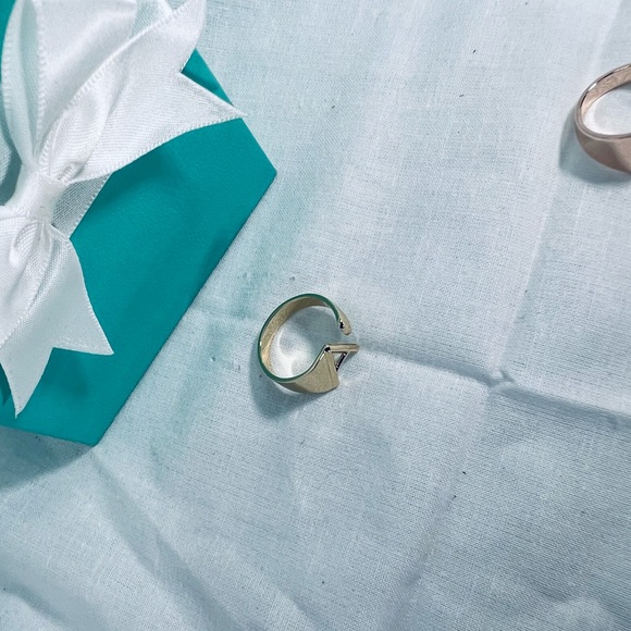 Golden A Initial Personalized Ring Cuff Trending Influencer  Style Staple - Picture 7 of 9